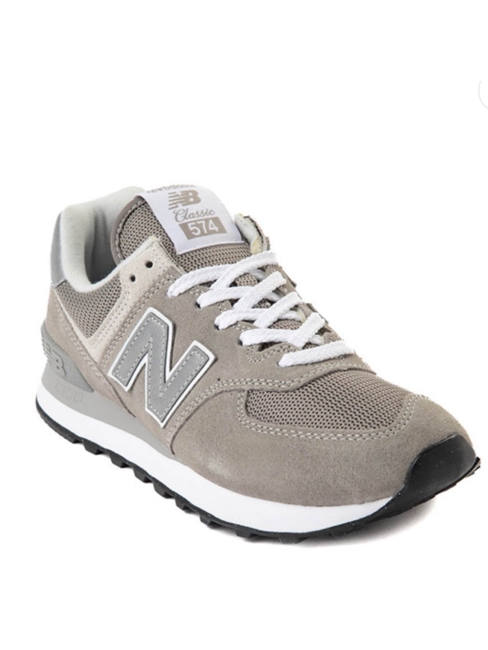 New Balance Men’s 574 Classic Grey and White
